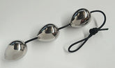 Steel Anal Balls with Cord